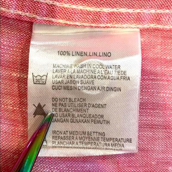 NWOT Report Collection Button Down Short Sleeve - Picture 10 of 11